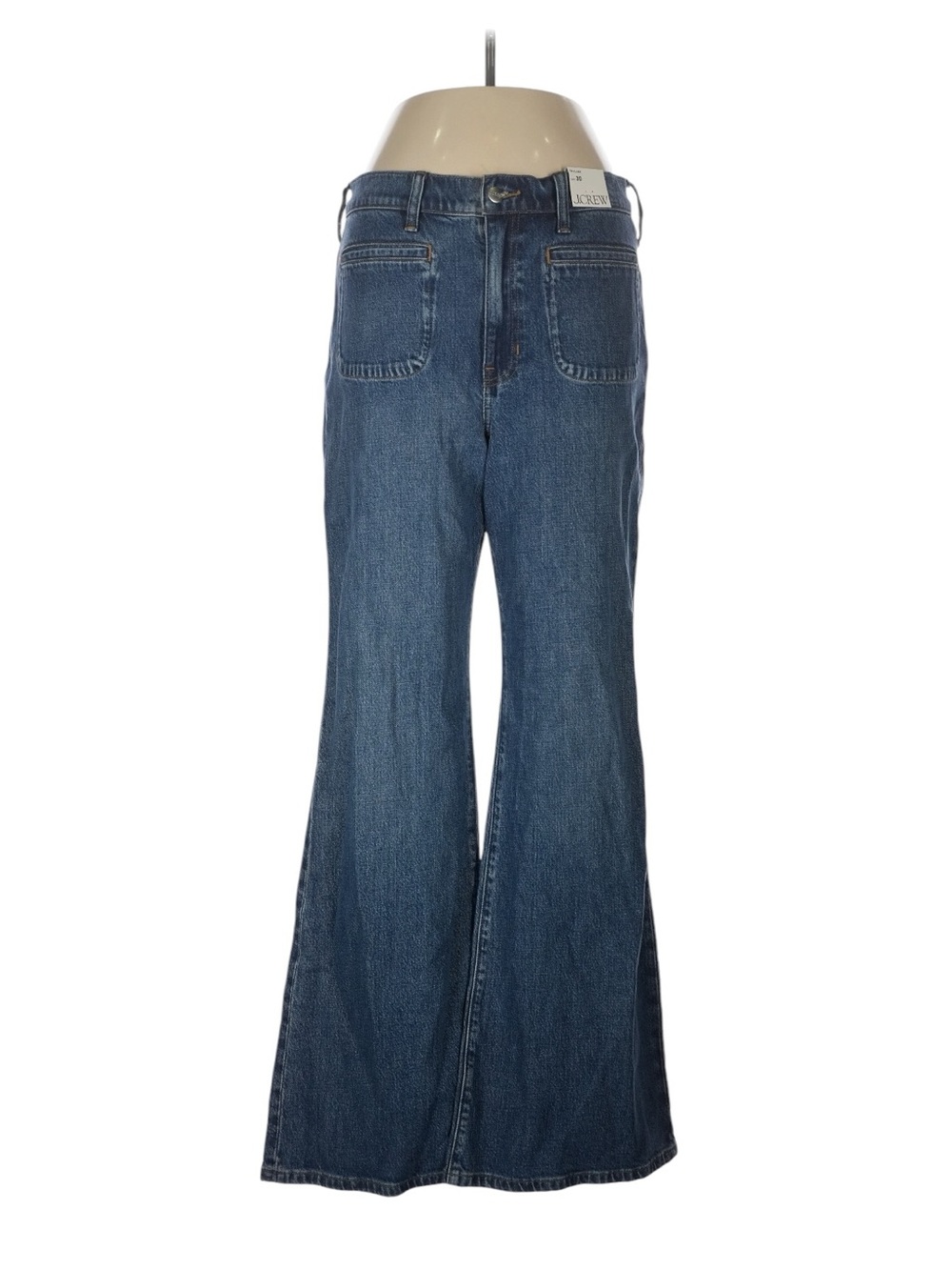 J. Crew Vintage Flare Jeans Size 30 Medium Wash 96 Flare Going Out Party NWT